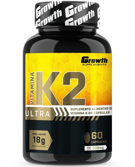 Imagem de Vitamina K2 Ultra Growth Supplements - 60 caps