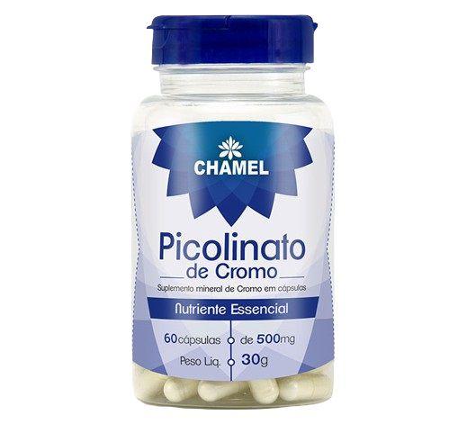 Imagem de Vitamina Picolinato De Cromo 60 Cápsulas 500mg - Chamel