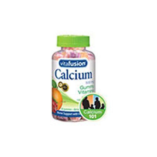 Imagem de Vitaminas de Goma de Cálcio Vitafusion para Adultos - 4 Frascos com 100 Unidades
