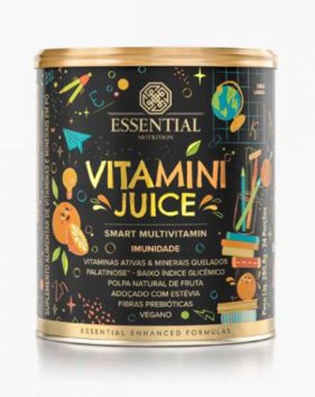 Imagem de Vitamini juice laranja lata 280,8g/24ds essential multi vitaminas e minerais infantil criança