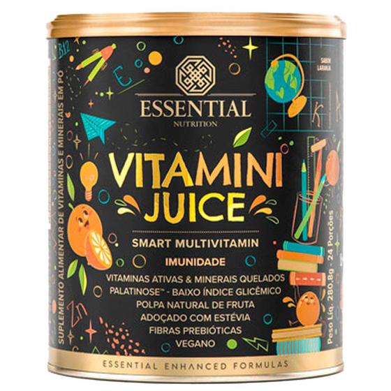 Imagem de Vitamini Juice Multivitamínico - Laranja - 280,8g - Essential Nutrition