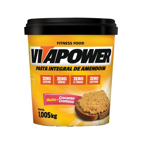 Imagem de Vitapower Pasta De Amendoim Integral Crocante1005g