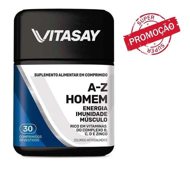 Imagem de Vitasay A - Z Homem 30 Comprimidos - Cosmed