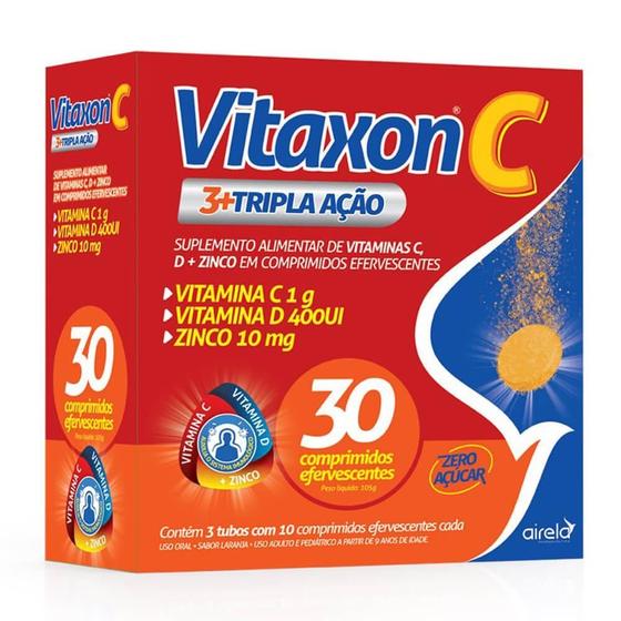 Imagem de Vitaxon c tripla ação com 30 comprimidos