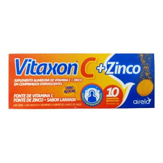 Imagem de Vitaxon C Zinco C10 Comp Eferv - Airela