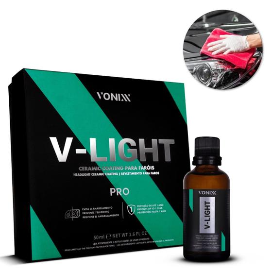 Imagem de Vitrificador Ceramic Coating V-Light Pro Vonixx 50ml