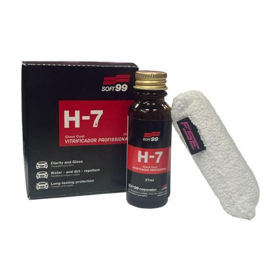 Imagem de Vitrificador De Pintura H7 Glass Coat 27Ml Soft99