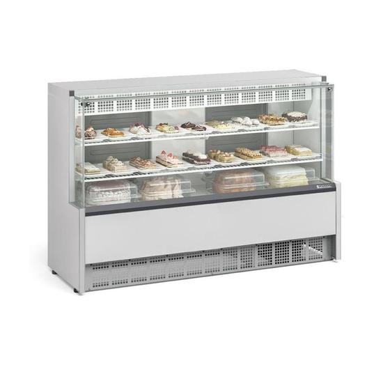 Imagem de Vitrine Refrigerada Gelopar Dupla Função 1,75 m Branco 220V GPEA-175R