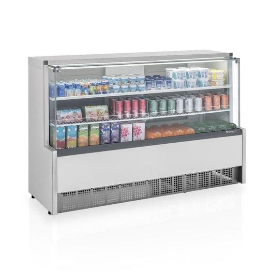 Imagem de Vitrine Refrigerada Gelopar Universal 175 cm Branco 220V GPSA-175R