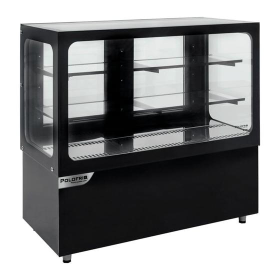 Imagem de Vitrine Refrigerada Gourmet 5031 - 0,94 cms +2 a +10C Ar Forçado - PoloFrio