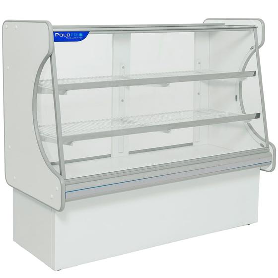 Imagem de Vitrine Seca 125 cm Vidro Reto S/ Refrigeração  Pop Luxo 6004 - PoloFrio