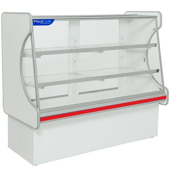 Imagem de Vitrine Seca 150 cm Vidro Reto S/ Refrigeração Pop Luxo 6007 PoloFrio