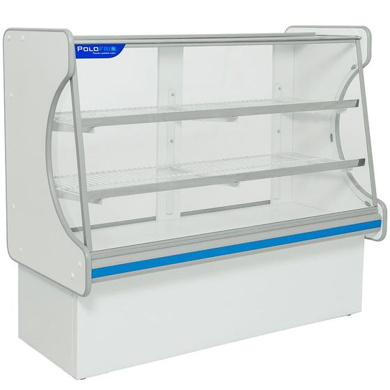 Imagem de Vitrine Seca 180 cm Vidro Reto S/ Refrigeração Pop Luxo 6010 PoloFrio