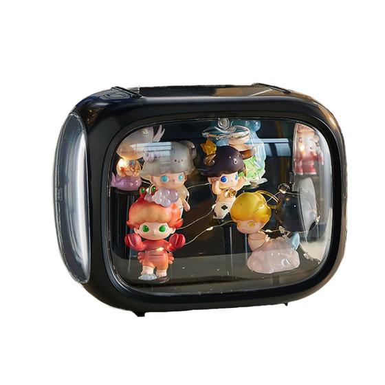 Imagem de Vitrine WMM para figuras com suporte ajustável de luz