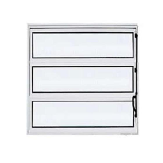 Imagem de Vitro basculante 60x80 1 secao aluminio branco