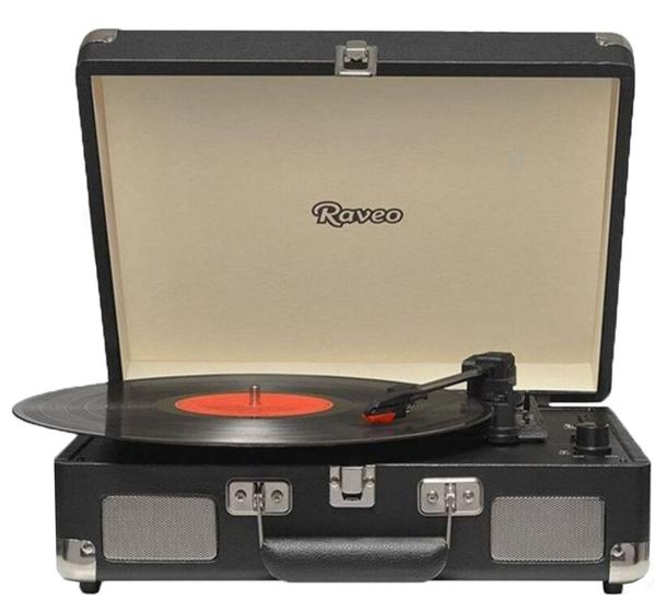 Vitrola Toca Discos De Vinil Raveo