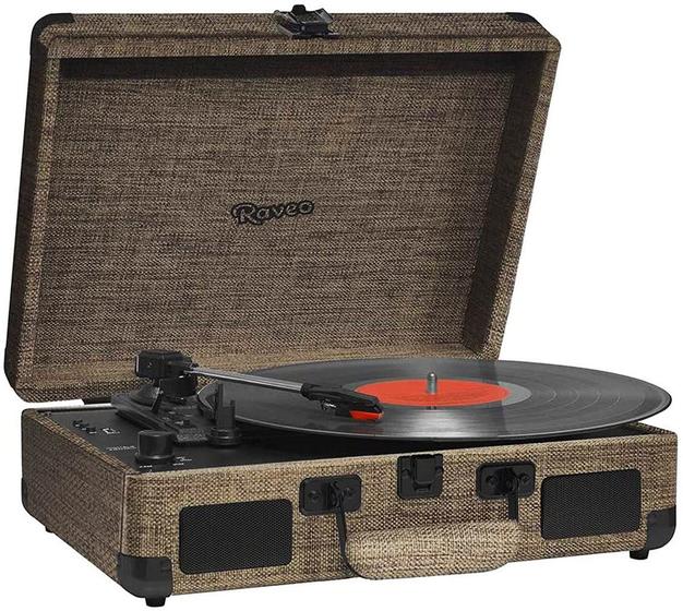 Vitrola Toca Discos De Vinil Raveo