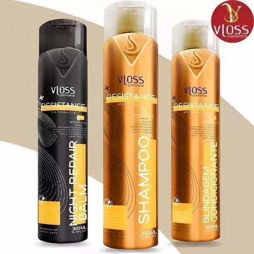 Imagem de Vloss Resistance Spa Shampoo Blindagem Condicionante