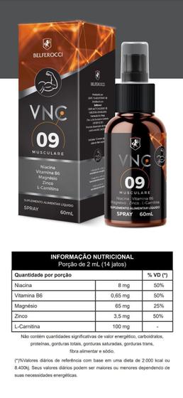 Imagem de Vnc 09 Musculare Pós Muscul. Supl Alim Ionizado Belferocci