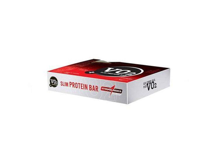 VO2 Slim Protein Bar 12 Unidades - Integralmédica Imagem de VO2 Slim Protein Bar 12 Unidades - Integralmédica