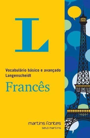 Imagem de Vocabulario basico avançado langenscheidt frances - MARTINS - MARTINS FONTES