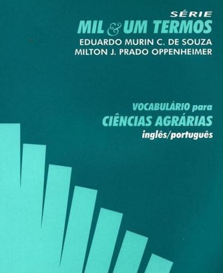 Imagem de Vocabulário Para Ciências Agrárias - Inglês/Português - Série Mil & Um Termos