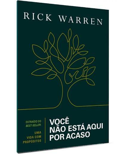 Imagem de Você Não Está Aqui Por Acaso  Rick Warren - VIDA