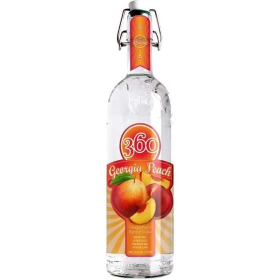 Imagem de Vodka 360 georgia peach pêssego 750ml
