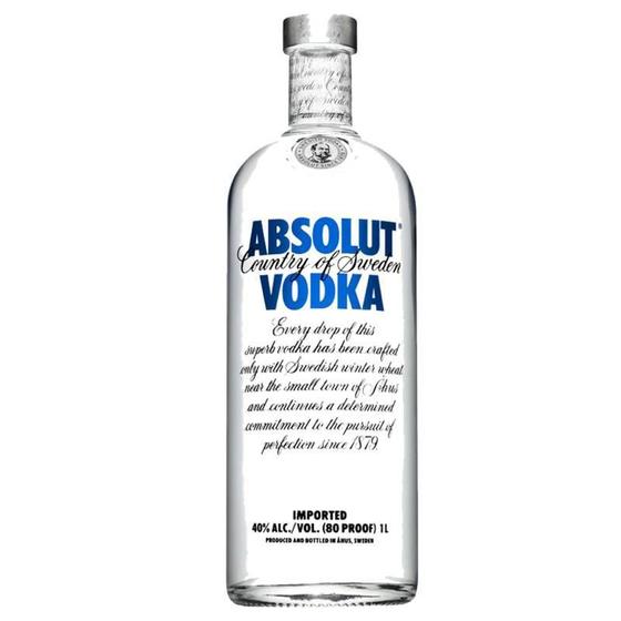 Vodka Absolut Natural 1 Lt é boa?