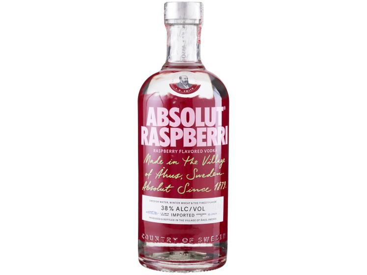 Vodka Absolut Raspberri Saborizada Framboesa 750ml