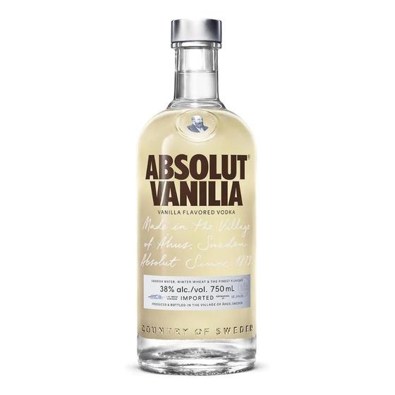 Vodka Absolut Vanilia Saborizada Baunilha 750ml