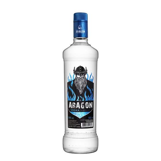 Imagem de Vodka Aragon 4x Destilada Garrafa 900ml