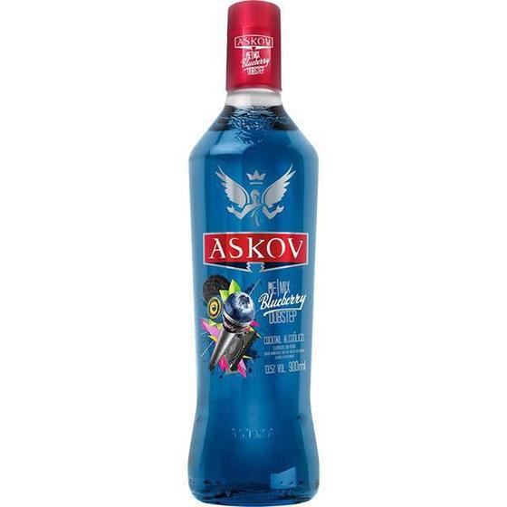Imagem de Vodka Askov Remix Blue Berry 900 ml