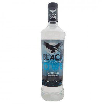 Imagem de Vodka Black Owl Garrafa 900 ml