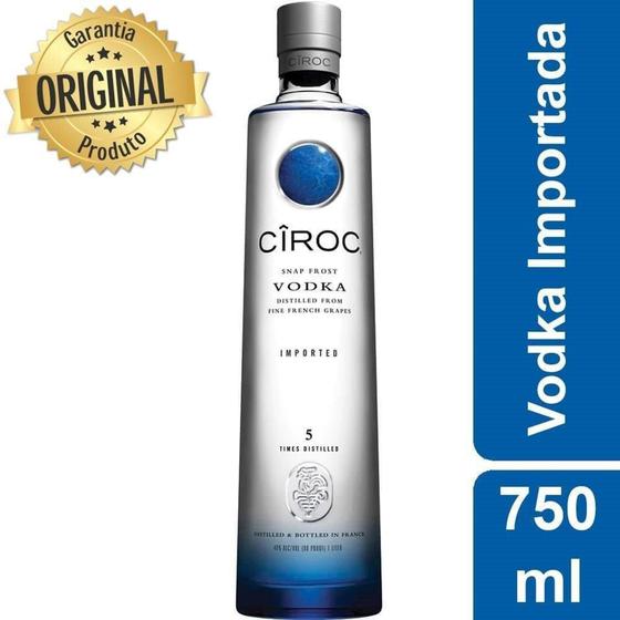 Vodka Ciroc 750 ml Cîroc Vodka Magazine Luiza