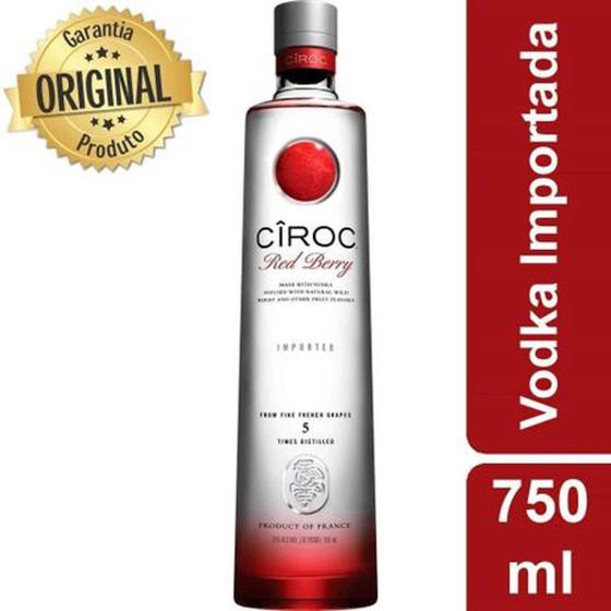 Imagem de Vodka ciroc red berry 750 ml