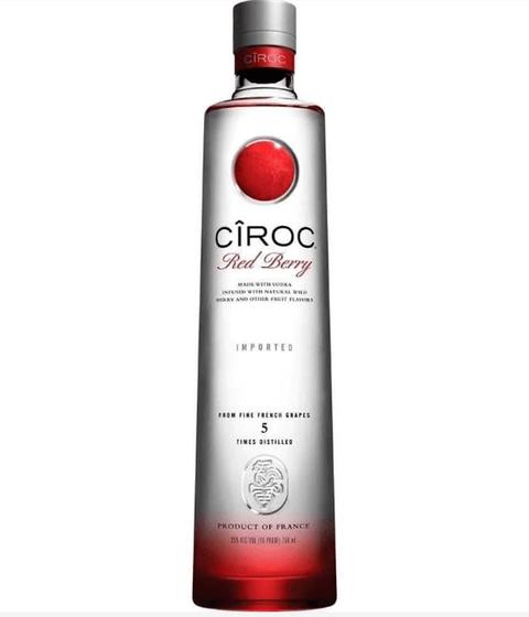 Imagem de Vodka Francesa Red Berry CîROC 750ml