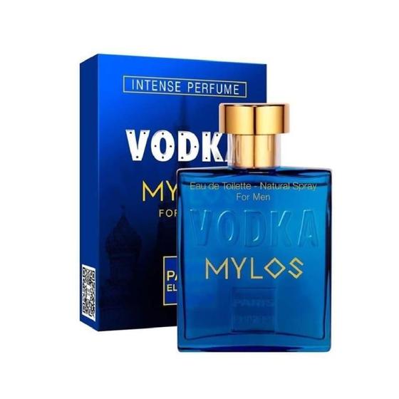 Imagem de Vodka Mylos Paris Elysees Perfume Masculino Edt 100 Ml