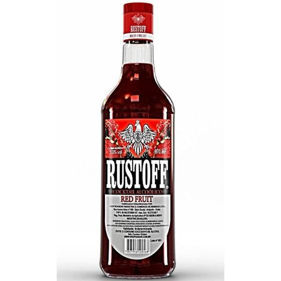 Imagem de Vodka rustoff red fruit 970 ml