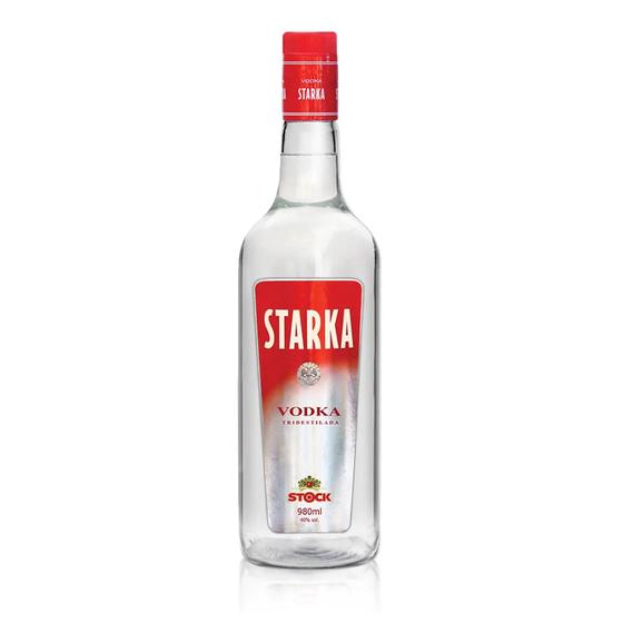Imagem de Vodka Tridestilada Starka Stock 980ml