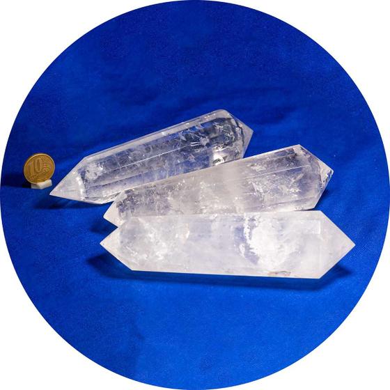 Imagem de Voguel Biterminado Quartzo Cristal 12 Faces 13 a 14cm Tipo B