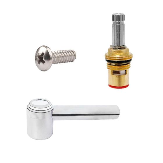 Volante Alavanca Para Torneira e Reparo M18 1/4 Volta - Kit Menor preço em Volante Alavanca Para Torneira e Reparo M18 1/4 Volta - Kit