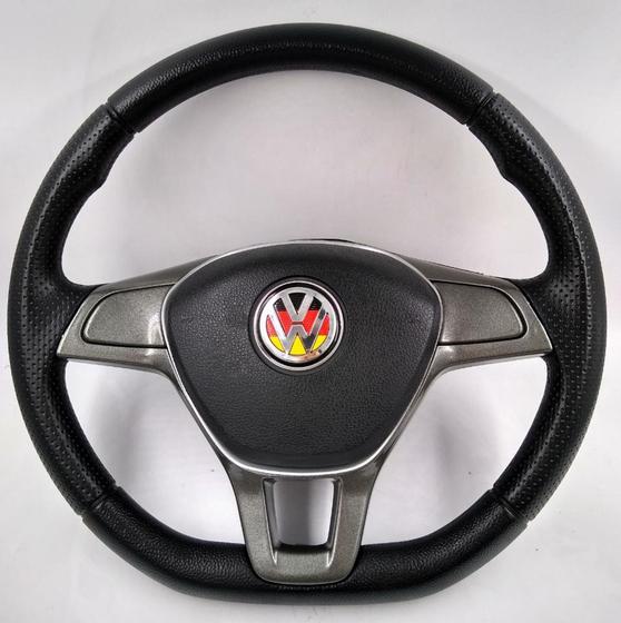 Imagem de Volante Alemanha Para Volkswagen Fox Polo Golf Gol G5 G6 Sem Airbag