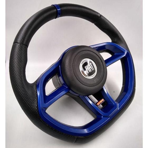 Imagem de Volante Azul Golf Gti Palio Weekend 96 97 A 2004 + Cubo