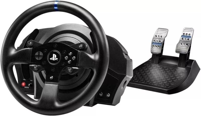 Imagem de Volante E Pedais Gamer Profissional Thrustmaster T300rs