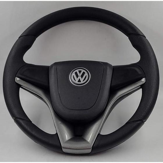 Imagem de Volante Esportivo Caminhão Volkswagen Cruze Grafite Vw 8150