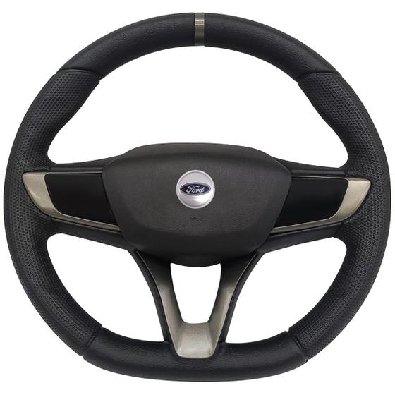 Imagem de Volante Esportivo Fiesta Ka Ecosport Até 2012 Ford + Cubo