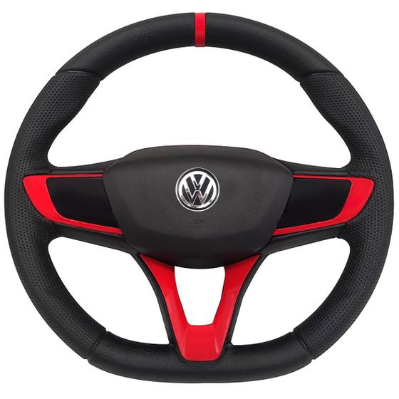 Imagem de Volante Esportivo Gol G5 G6 Volkswagen + Cubo Poliparts