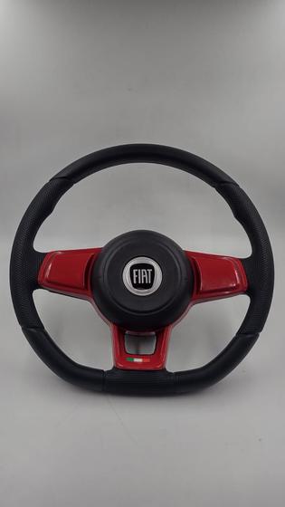 Imagem de Volante Esportivo Lançamento P/ Uno Fire 2002 A 2013 Sem Comandos