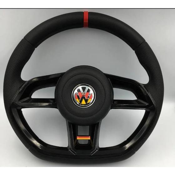 Imagem de Volante Gti Alemanha 37cm Caminhão Volkswagen Titan